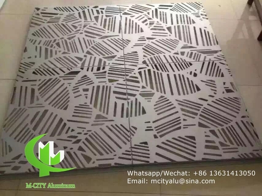 China Aluminum perforated sheet for wall decoration with 2mm thickness pvdf paint supplier