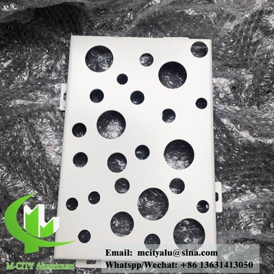 China Solid aluminum panel for facade powder coated RAL color for curtain wall supplier