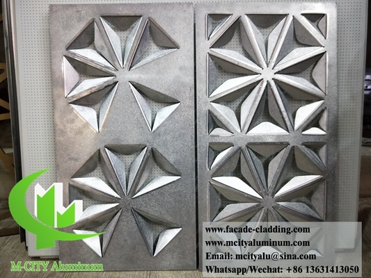 China Metal aluminum panel for curtain wall facade durable finish PPG supplier