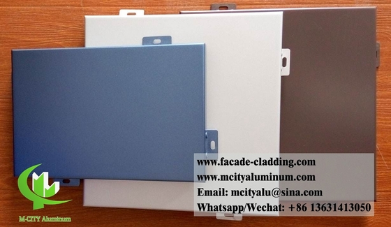 China Formed aluminum panel for facade cladding weather proof 3mm thickness supplier