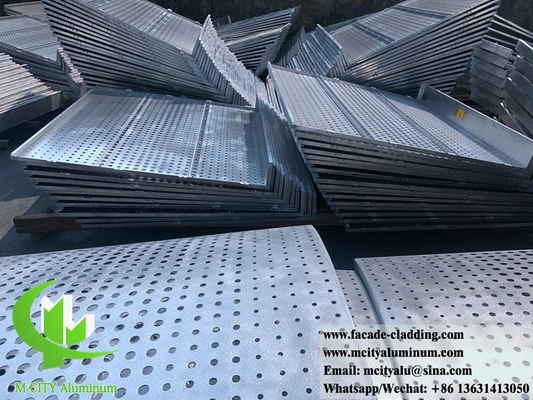 China Metal claddings panels metal facades aluminium panels for building supplier