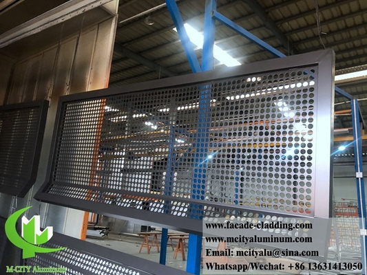 China Durable Perforated metal cladding metal facades aluminum factory in Guangzhou supplier
