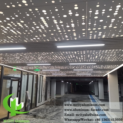 China Architectural Metal Panels Perforated Sheet For Ceiling Decoration Interior And Exterior 2mm supplier