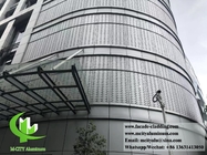 perforated aluminum facade