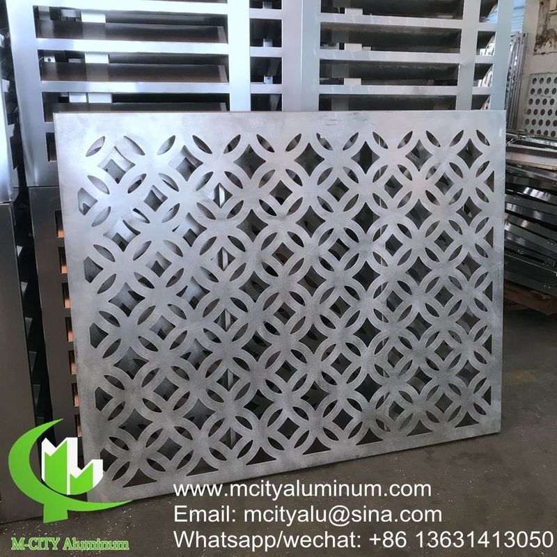 Wall Cladding Engraved Aluminum Decorative Facade Panel Exterior