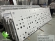 Perforating Aluminum Sheet Metal Cladding Decorative Screen supplier