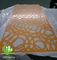 CNC aluminum carved decorative panel with various patterns laser cutting screen panel supplier