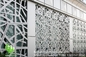 Aluminum perforated panel for curtain wall facade cladding wall panel with 2mm thickness perforated screen supplier