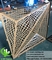 3D perforated sheet Architectural aluminum facade laser cut metal sheet for cladding supplier