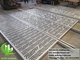 Laser cut metal screen aluminium sheet for wall cladding, facades hollow metal panels supplier