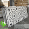 Round hole perforated aluminium sheet with decorative patterns for interior decoration supplier