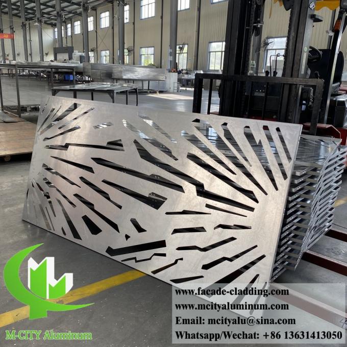 Laser Cut Metal Wall Panels Aluminium Sheet For Building Facades System