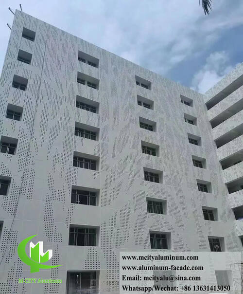 Latest company Solutions about Elevating Building Envelopes: Architectural Perforated Aluminum Panels in Modern Exterior Design