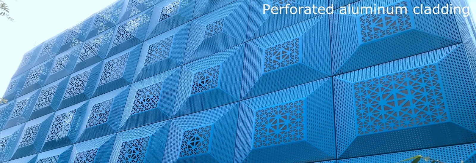 Quality Perforated Aluminum Facade factory