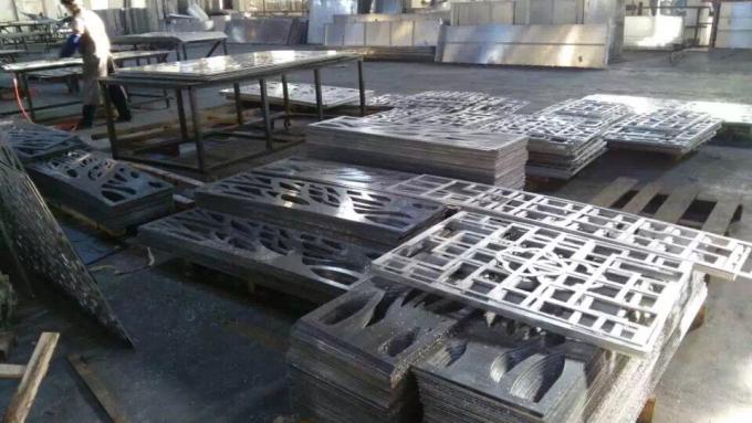 Aluminum CNC perforated carved panel Metal aluminum cladding panel carved panel sheet for facade