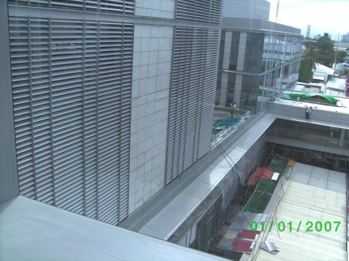 MCITY aluminum louver project in Manila, Philippines latest china