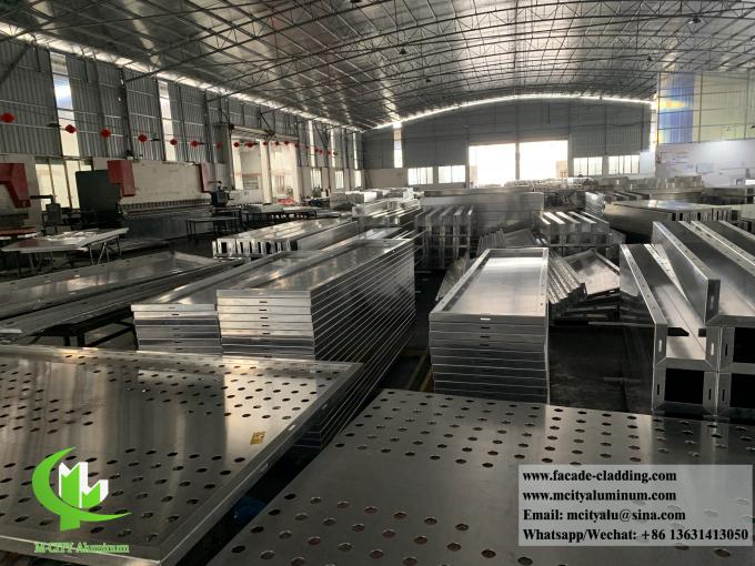 Metal cladding perforation metal screen aluminium decorative panels for building