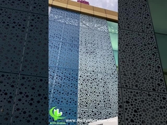Perforated metal facades  perforation pattern