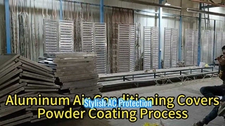aluminum ac cover fabrication