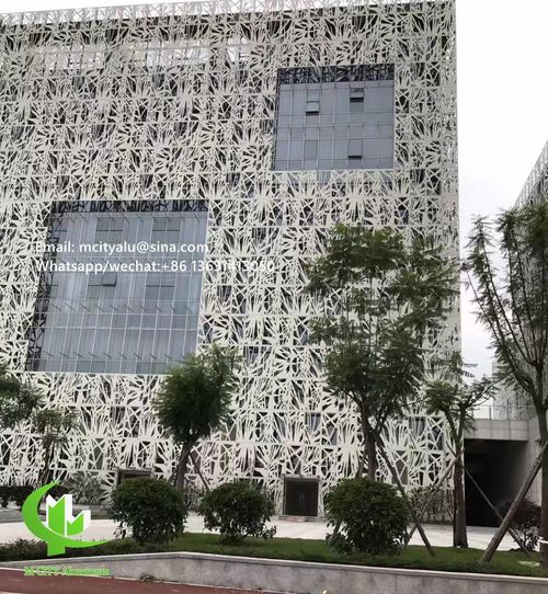 latest company news about Aluminum facade cladding project in Malaysia