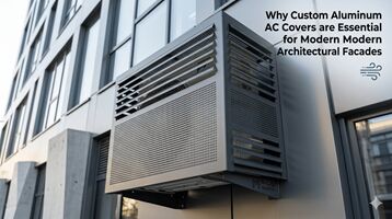 latest company blog about Why Custom Aluminum AC Covers are Essential for Modern Architectural Facades