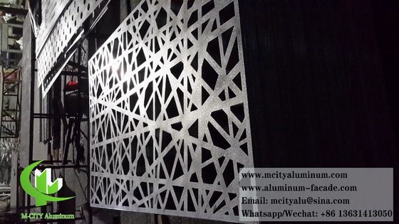 China Perforated Aluminum Sheet Metal Panels For Concrete Wall Facade Cladding Decoration supplier