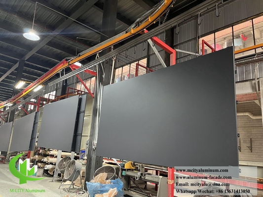 China Solid Metal Sheet Aluminum Cladding Panel Metal Screen For External Wall Cladding supplier