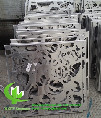 aluminum solid panel sheet metal facade cladding fence bending sheet 2.5mm thickness for curtain wall facade decoration