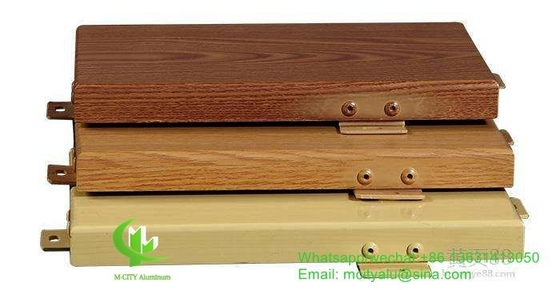 China wood color 3mm aluminum solid panel with bamboo pattern for facade curtain wall  cladding panel supplier