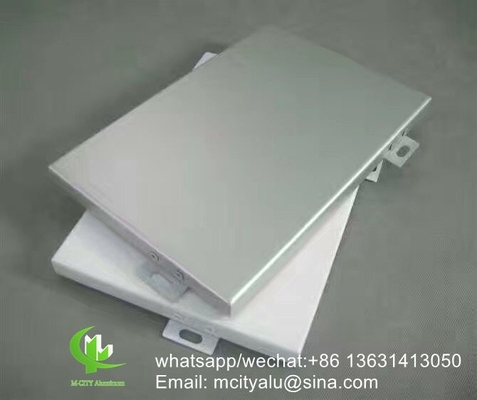 China single panel aluminum solid panel Aluminum facade wall panel cladding panel with bracket for outdoor building supplier