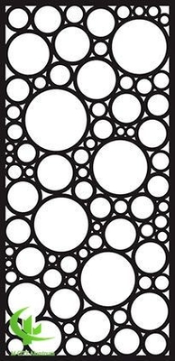 China Exterior Aluminum perforated panel for wall decoration with 3mm metal sheet with round hold pattern supplier