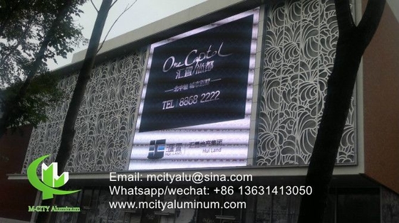 China China Aluminum facade CNC laser cut decorative panel for facade wall panel cladding panel supplier