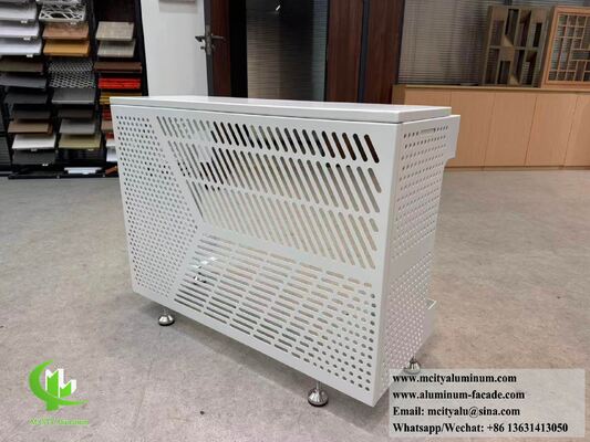 Premium Aluminum Air Conditioner Covers | Decorative Protective Screens