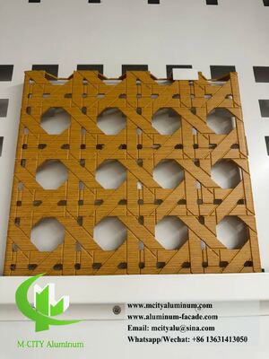 Custom Knit-Look Perforated Aluminum Panels – Architectural Decorative Metal Cladding