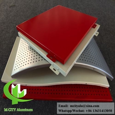 China Solid aluminum cladding powder coating for building wall cladding supplier