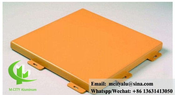 China Solid aluminum panels powder coating for building wall cladding supplier