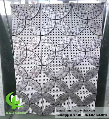 China Architectural aluminum sheet solid metal panel for wall cladding supplier supplier