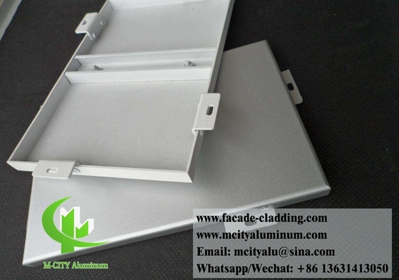 China Metal facade aluminum cladding for facade building exterior powder coated supplier