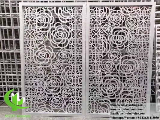 China Metal screen aluminum screen aluminum facade aluminum sheet for window and facade supplier