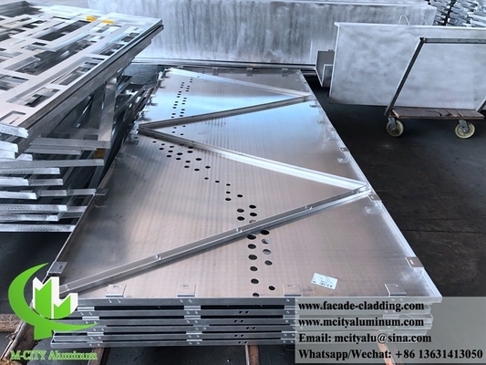 China Metal facades metal cladding aluminium sheet for building decoration supplier