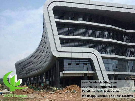 China Metal sheet aluminum facade aluminum panels for building facade customized metal sheet 3mm supplier