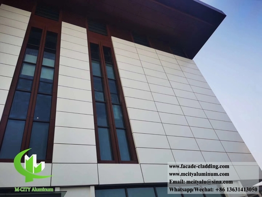 China Metal facade factory aluminum cladding panels aluminum sheet for wall facade supplier