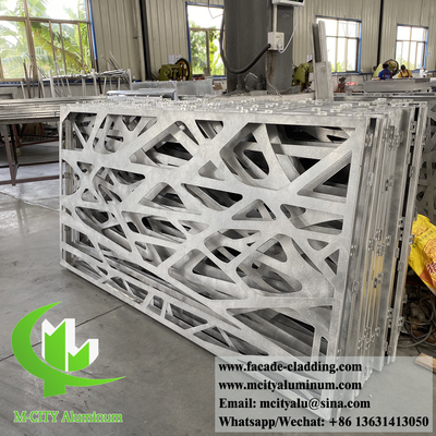 China Tree design metal screen decorative aluminium sheet for fence rail decoration anti rust supplier