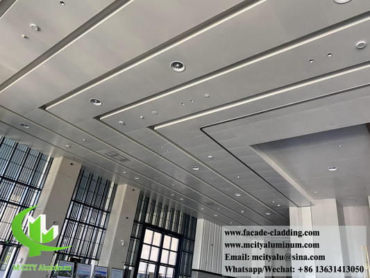 China Exterior aluminum ceiling metal panels for wall decoration size color can be customized supplier