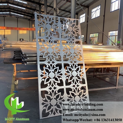 China 3MM metal sheet aluminium decorative patterned panels for building wall facade cladding decoration supplier