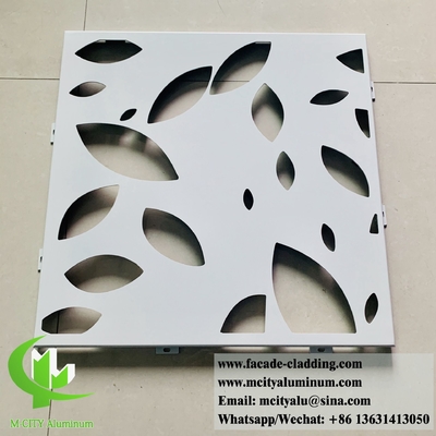 China CNC Cutting Laser Cut Metal Garden Screens Aluminum Boards Cladding Panels supplier