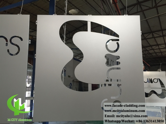 China decorative cladding panels metal screen aluminium sheet for facade system supplier