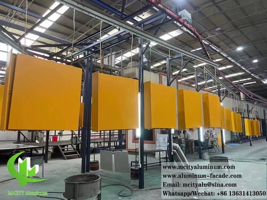 China Architectural Metal Wall Panels Aluminium Sheet For Facades Decoration supplier
