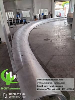 Good price China Double Curved Aluminium Cladding Metal Panels Exterior Or Interior online