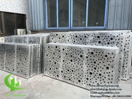 Perforated aluminum facades